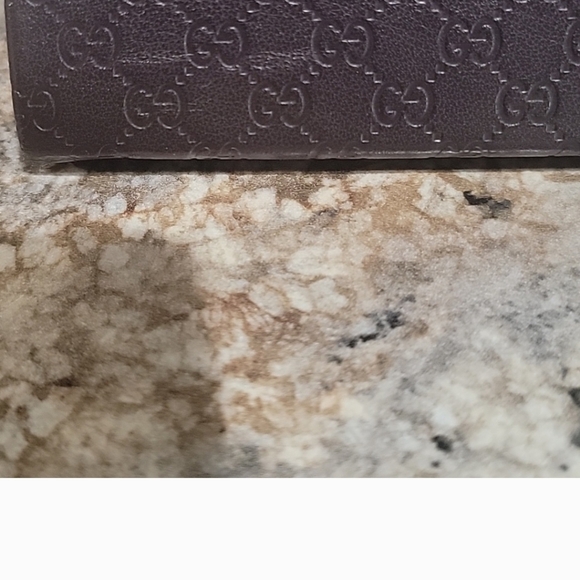 Gucci Embossed Tooled Eye Glass Sun Glass Case EUC - Picture 9 of 11